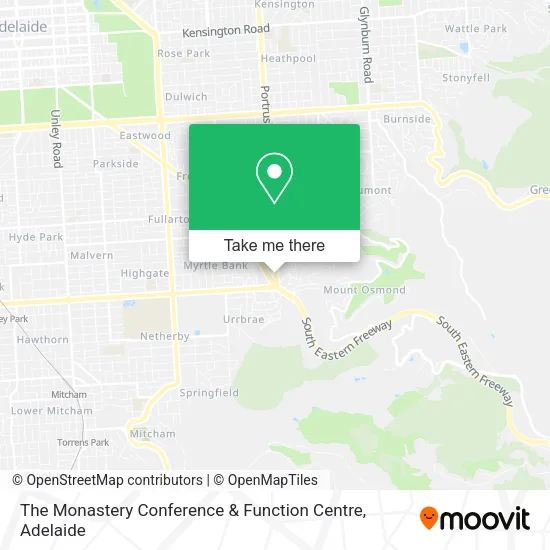 The Monastery Conference & Function Centre map