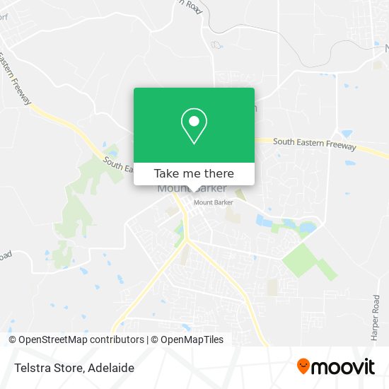 Mapa Telstra Store