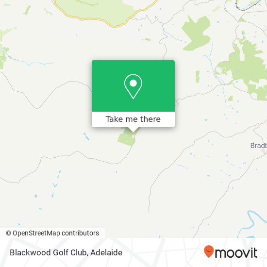 Blackwood Golf Club map