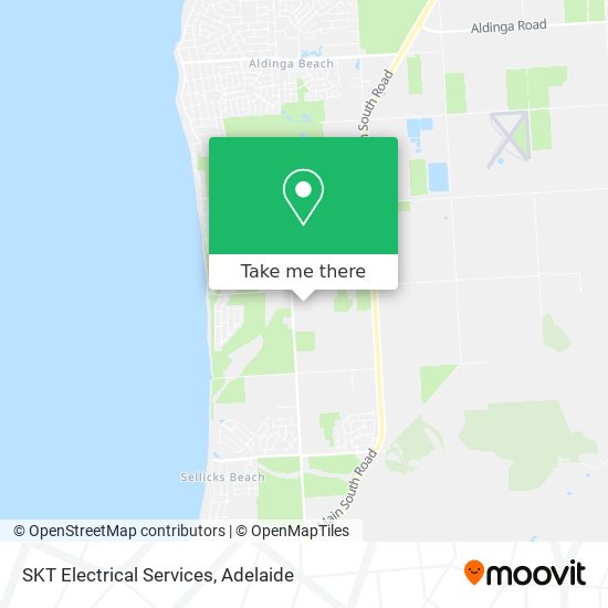 SKT Electrical Services map