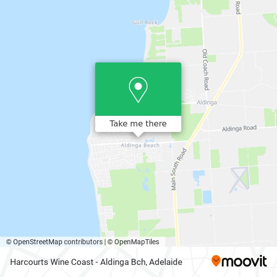 Harcourts Wine Coast - Aldinga Bch map