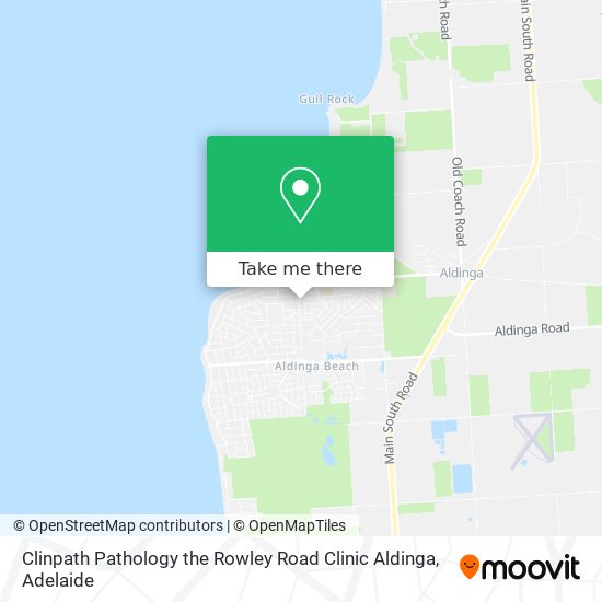 Mapa Clinpath Pathology the Rowley Road Clinic Aldinga