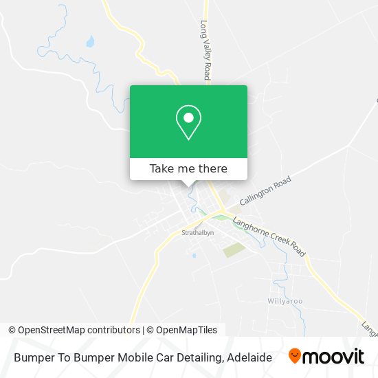 Bumper To Bumper Mobile Car Detailing map