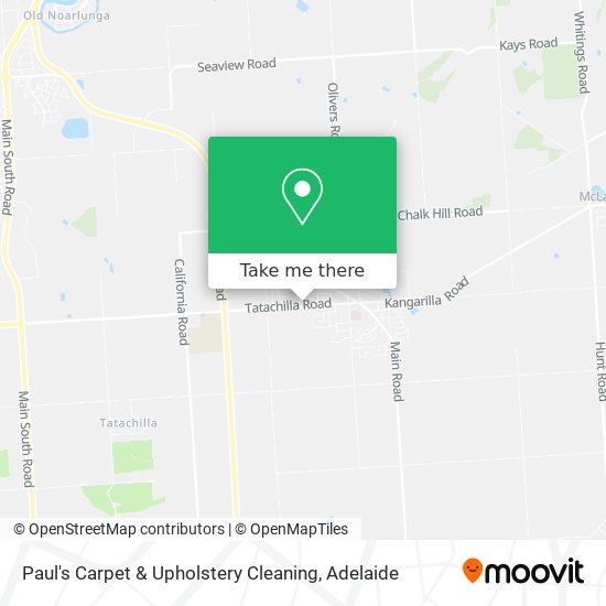 Paul's Carpet & Upholstery Cleaning map