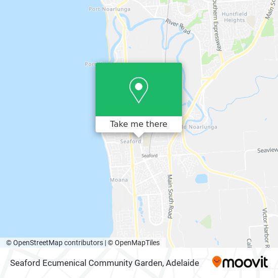 Seaford Ecumenical Community Garden map