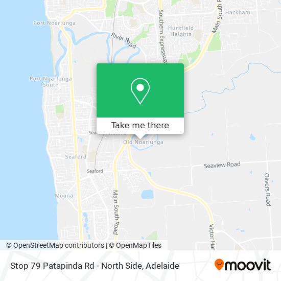 Mapa Stop 79 Patapinda Rd - North Side