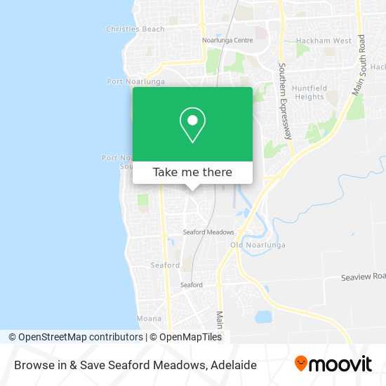 Browse in & Save Seaford Meadows map
