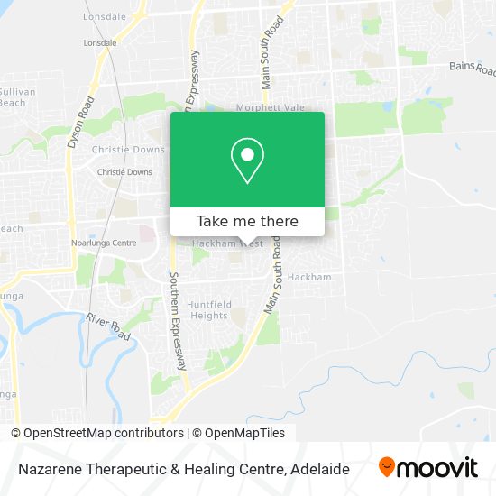 Mapa Nazarene Therapeutic & Healing Centre