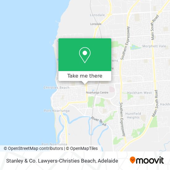 Stanley & Co. Lawyers-Christies Beach map