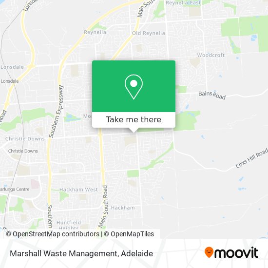 Mapa Marshall Waste Management