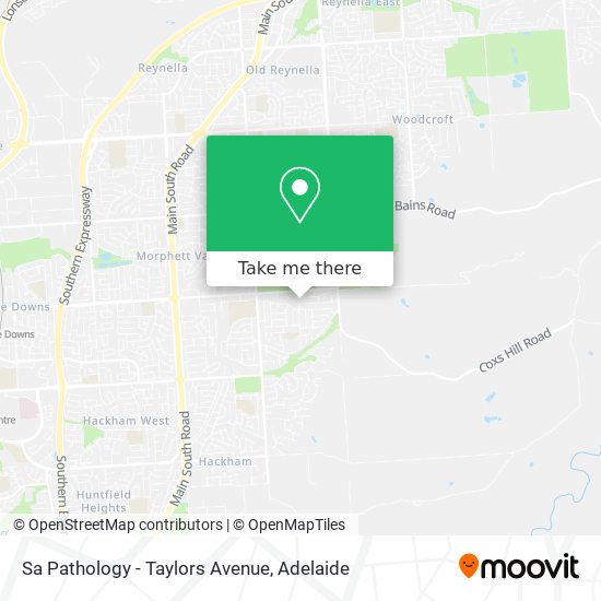 Sa Pathology - Taylors Avenue map