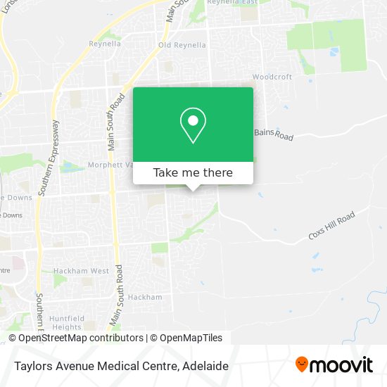 Mapa Taylors Avenue Medical Centre