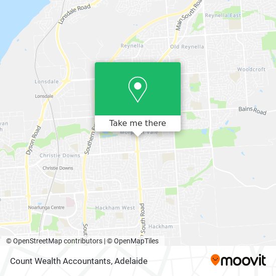 Count Wealth Accountants map