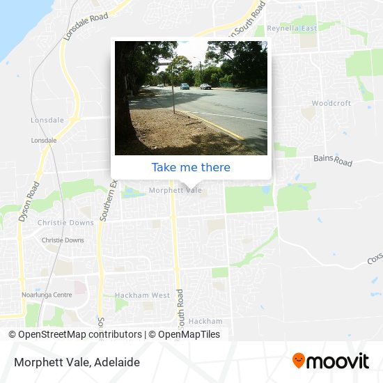 Morphett Vale map