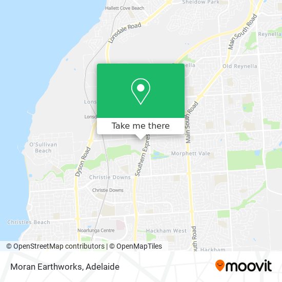 Moran Earthworks map