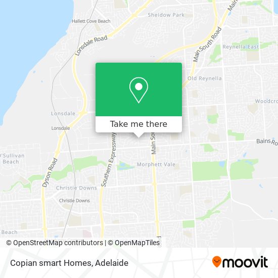 Copian smart Homes map