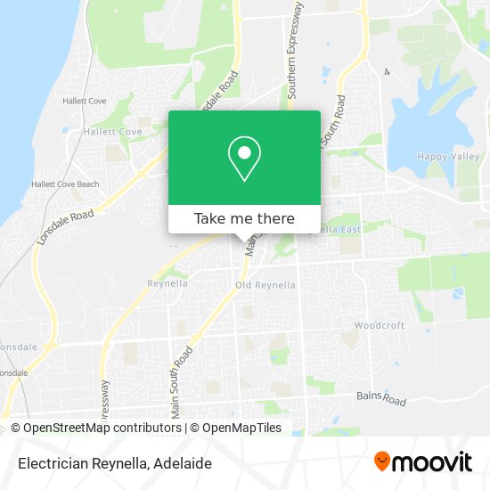 Electrician Reynella map