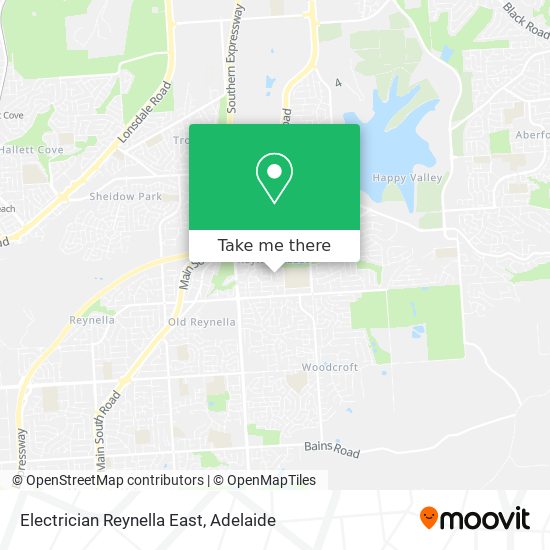 Mapa Electrician Reynella East