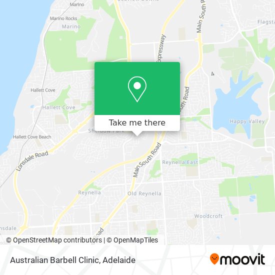 Australian Barbell Clinic map