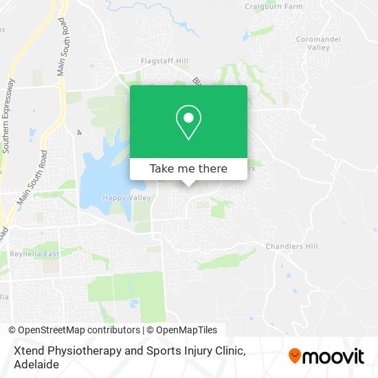 Xtend Physiotherapy and Sports Injury Clinic map