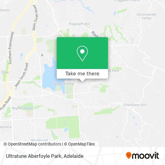 Mapa Ultratune Aberfoyle Park