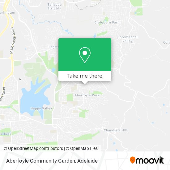 Aberfoyle Community Garden map