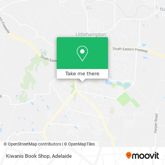 Kiwanis Book Shop map