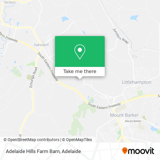 Adelaide Hills Farm Barn map