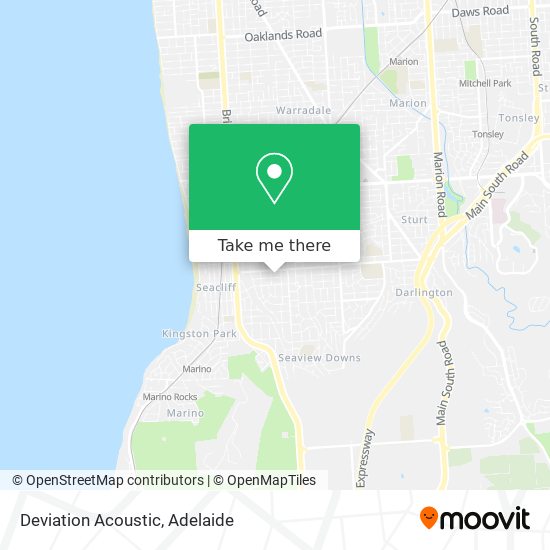 Mapa Deviation Acoustic