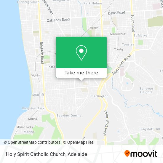 Holy Spirit Catholic Church map