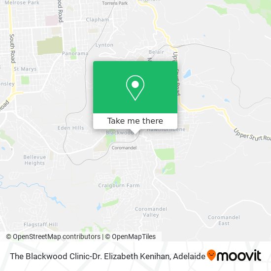 The Blackwood Clinic-Dr. Elizabeth Kenihan map