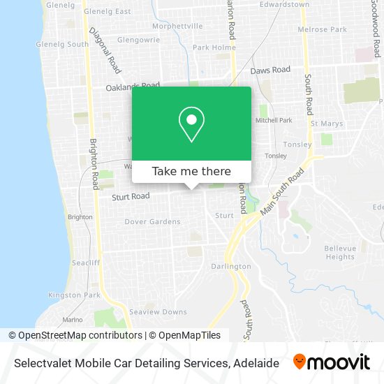 Selectvalet Mobile Car Detailing Services map