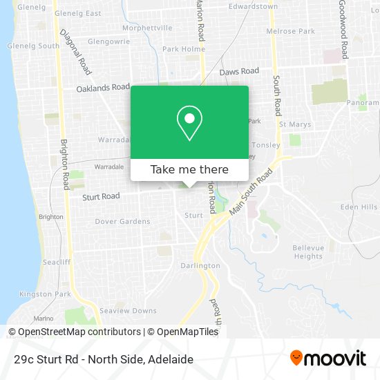 29c Sturt Rd - North Side map