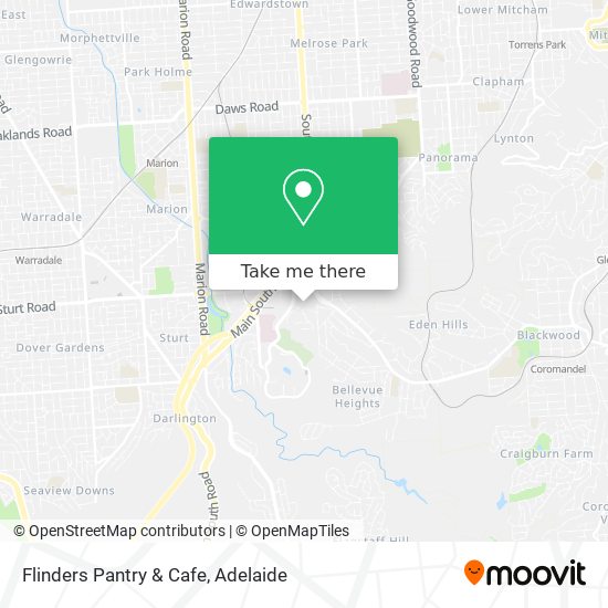 Flinders Pantry & Cafe map