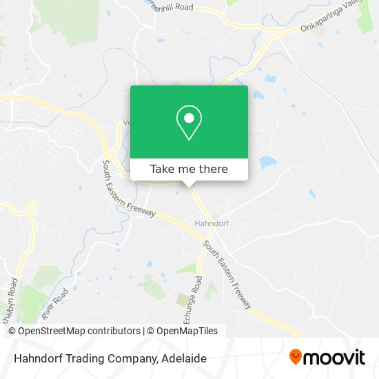 Hahndorf Trading Company map