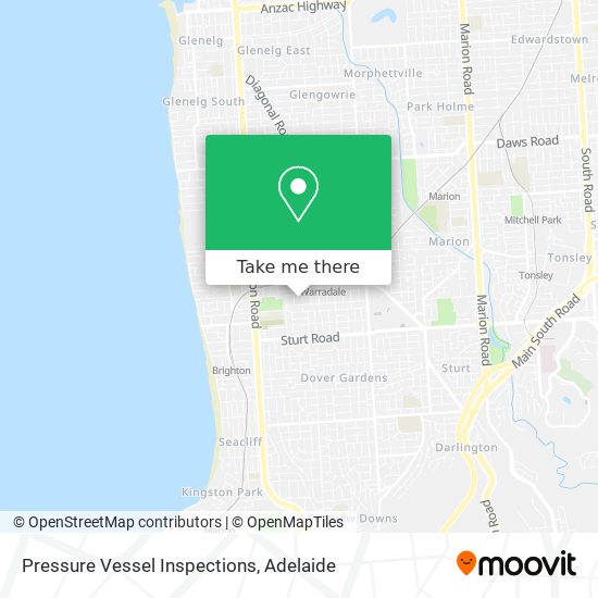 Pressure Vessel Inspections map