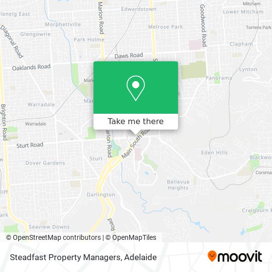 Mapa Steadfast Property Managers