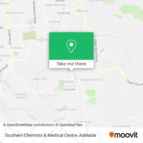 Southern Chemists & Medical Centre map
