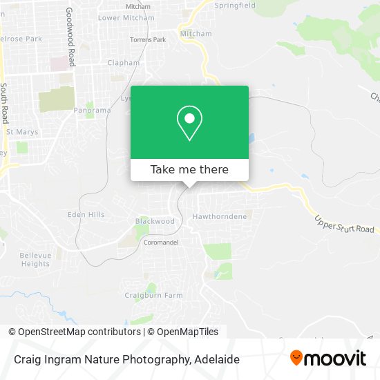 Craig Ingram Nature Photography map