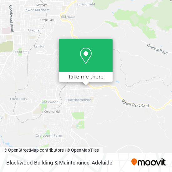 Blackwood Building & Maintenance map