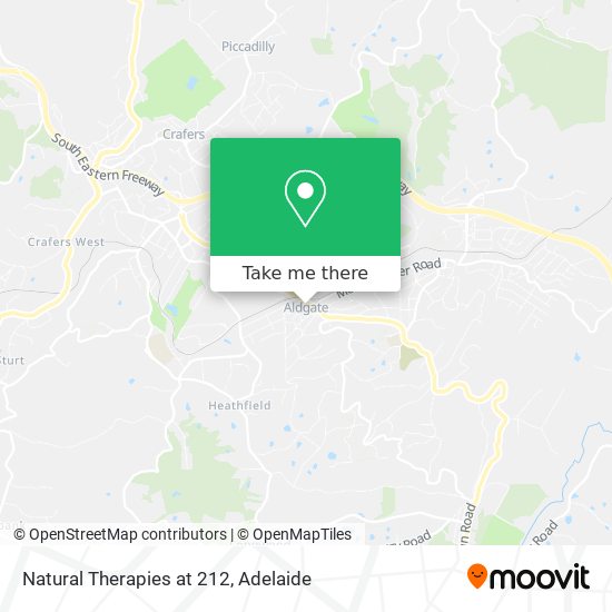 Mapa Natural Therapies at 212