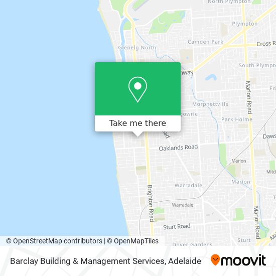 Mapa Barclay Building & Management Services