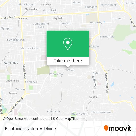 Electrician Lynton map