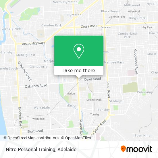 Mapa Nitro Personal Training