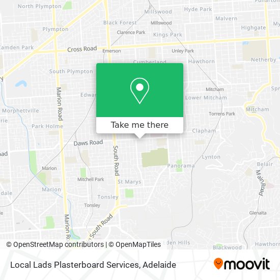 Local Lads Plasterboard Services map