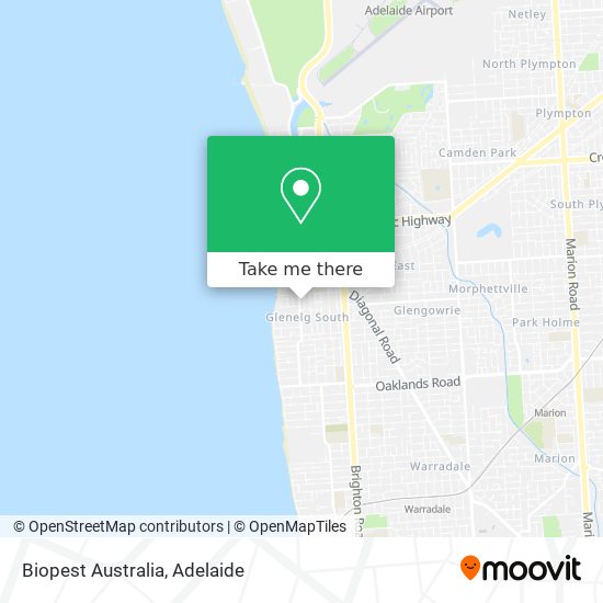 Biopest Australia map