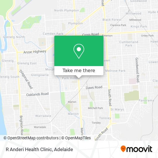 R Anderi Health Clinic map