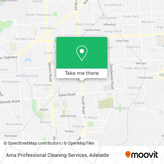 Ama Professional Cleaning Services map