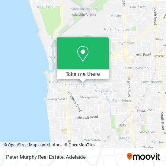 Mapa Peter Murphy Real Estate