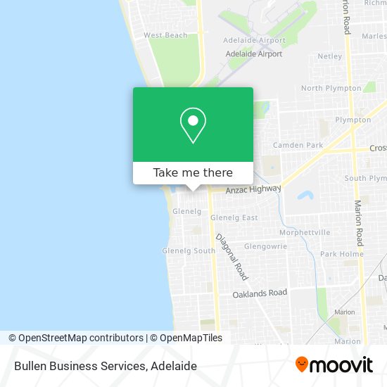 Bullen Business Services map